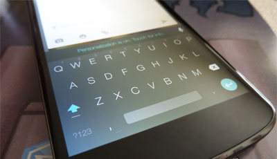 Android L tipkovnica