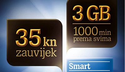 Smart 3 GB tarifa za pametne ljude