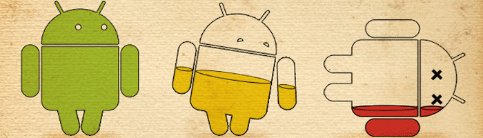 Android baterija mobitel