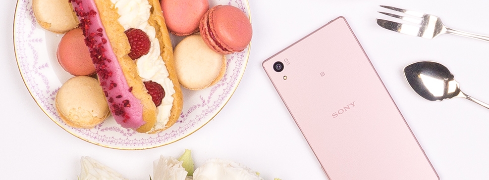 Sony Xperia Z5 pink ruzicasta
