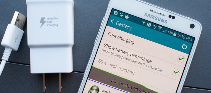 galaxy a7 fast charging