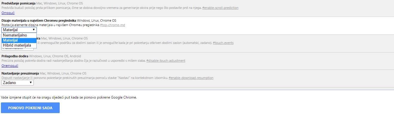 material design chrome