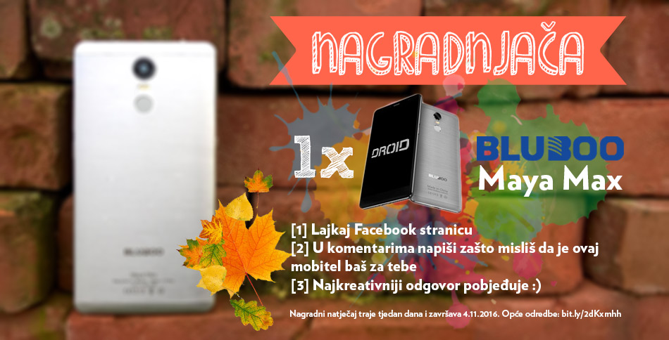 Droid.hr i Gearbest te nagrađuju: Osvoji Bluboo Maya Max