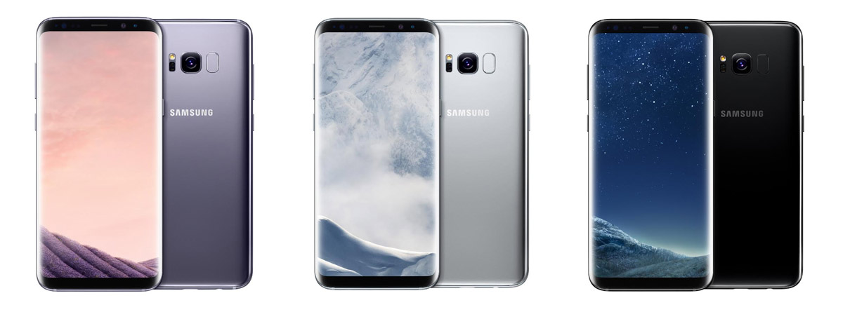 galaxy s8 boje